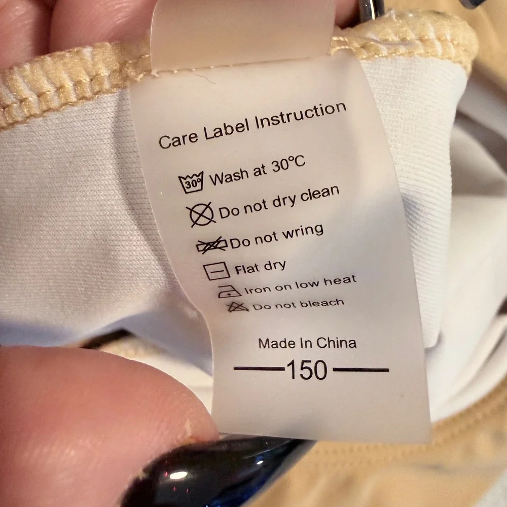 Speerise Nude Dance Unitard Shorts Leotard Beige Youth‎ Size 150